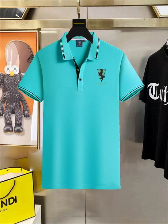 Wholesale High-quality Brands H.ermes Short Sleeve Lapel Replica Designer T-Shirts for sale