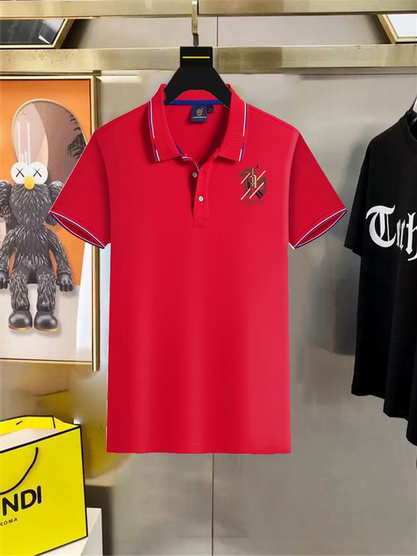 Wholesale High-quality Brands H.ermes Short Sleeve Lapel Replica Designer T-Shirts for sale