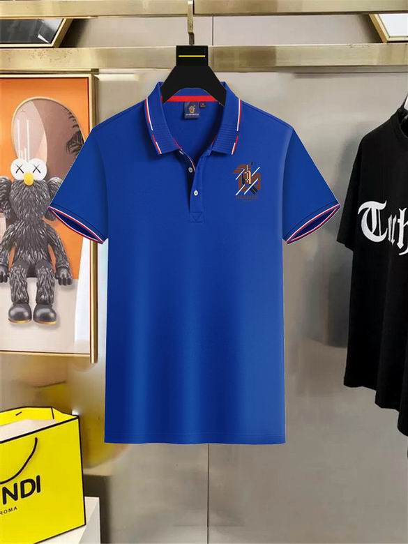 Wholesale High-quality Brands H.ermes Short Sleeve Lapel Replica Designer T-Shirts for sale