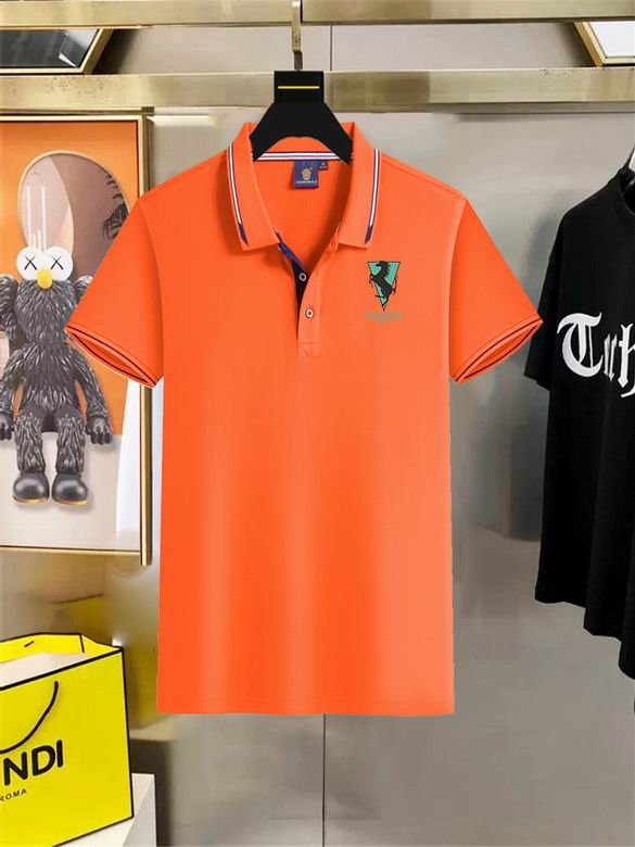 Wholesale High-quality Brands H.ermes Short Sleeve Lapel Replica Designer T-Shirts for sale