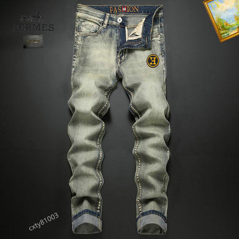 Wholesale Cheap Hermes Long Mens Jeans for Sale