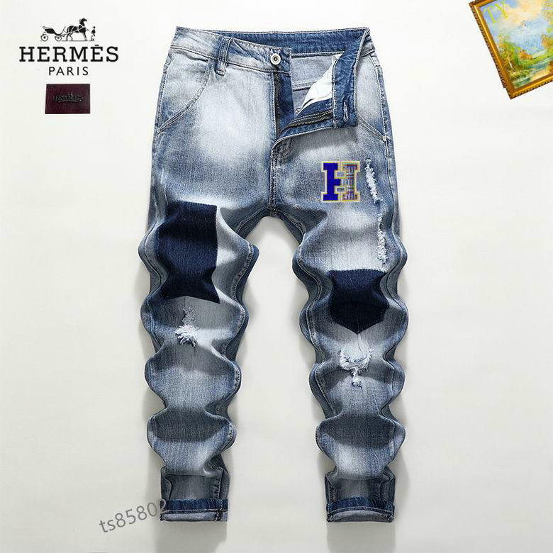 Wholesale Cheap Hermes Long Mens Jeans for Sale