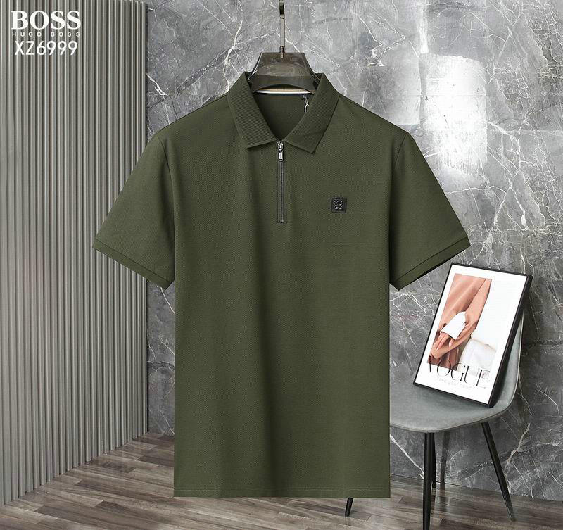 Wholesale High quality Boss Short Sleeve Lapel men T Shirts for Sale