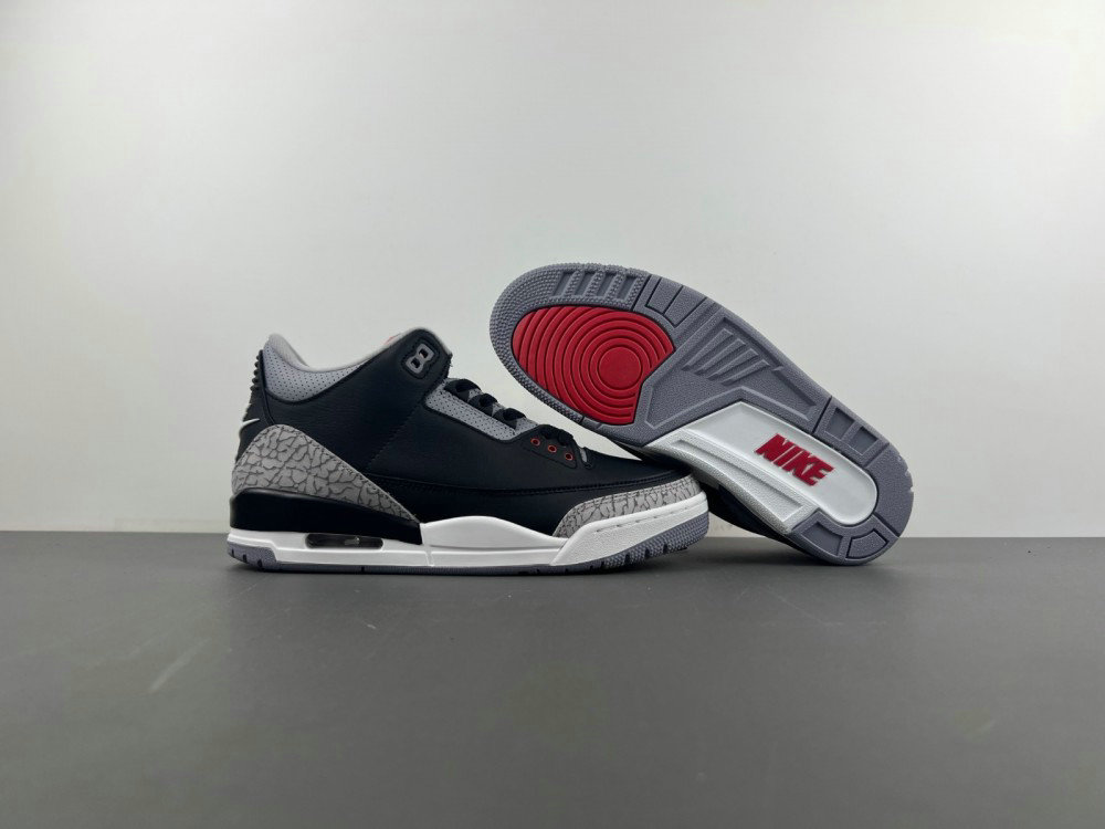 JORDAN 3 RETRO OG 'BLACK CEMENT' 2024 Sneaker DN3707-010