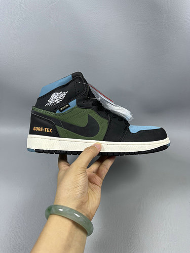 Jordan 1 High Element GORE TEX 'Black Olive' Sneaker DB2889 003