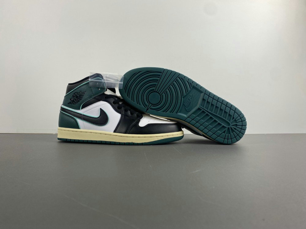 Jordan 1 Mid SE Oxidized Green Men's Women's Shoes FQ7818-100