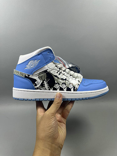 Jordan 1 Mid School Game Winner (GS) Sneaker DR6492 100