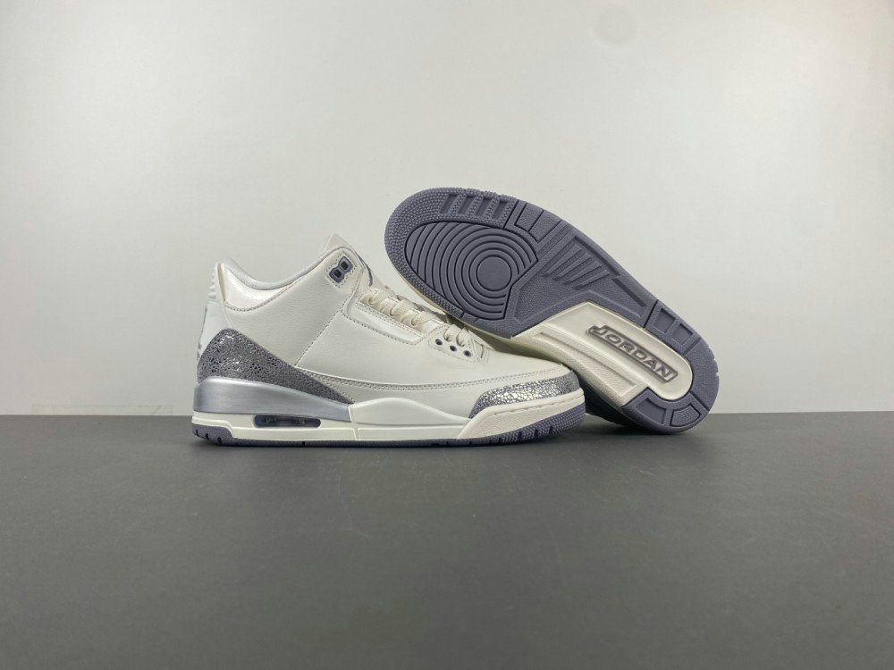 Jordan 3 Retro Sail Cement Grey Women's Sneaker CK9246-100
