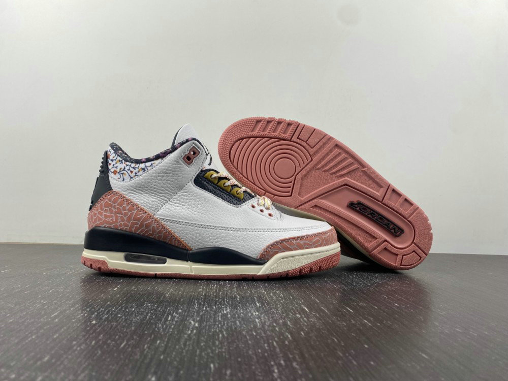Jordan 3 Retro Vintage Floral (GS) Sneaker 441140-100