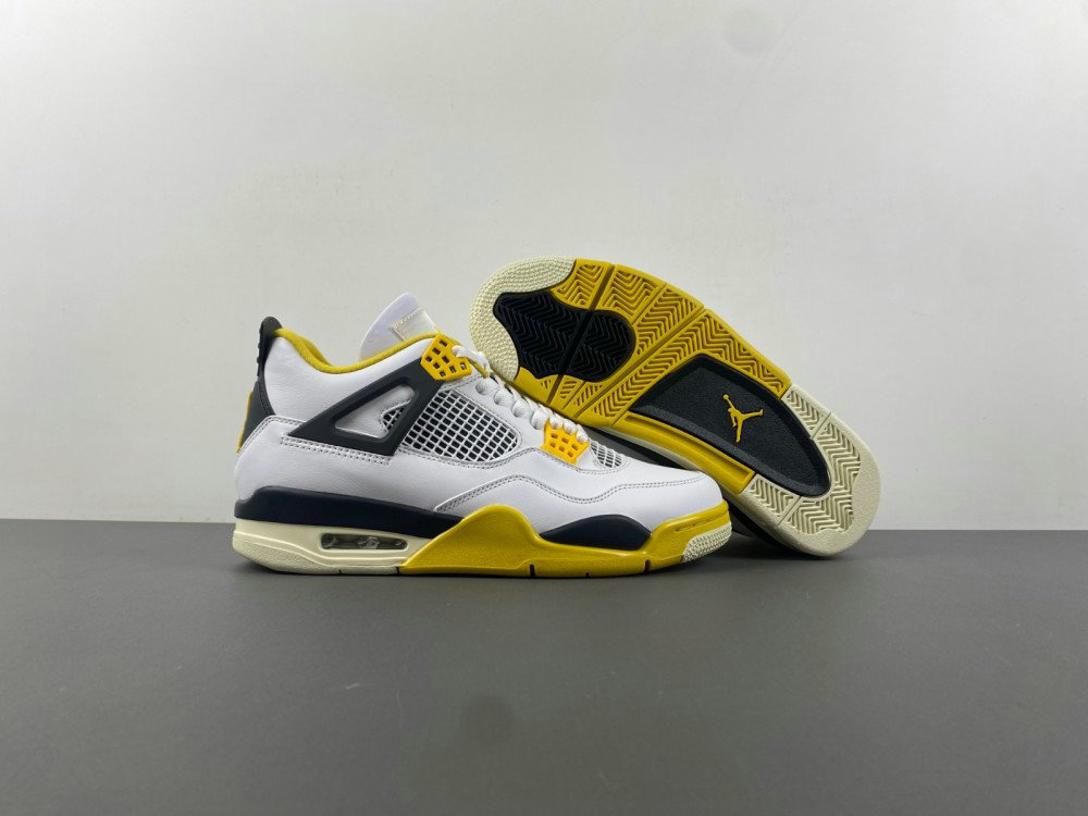 Jordan 4 Retro “Vivid Sulfur” shoes AQ9129-101