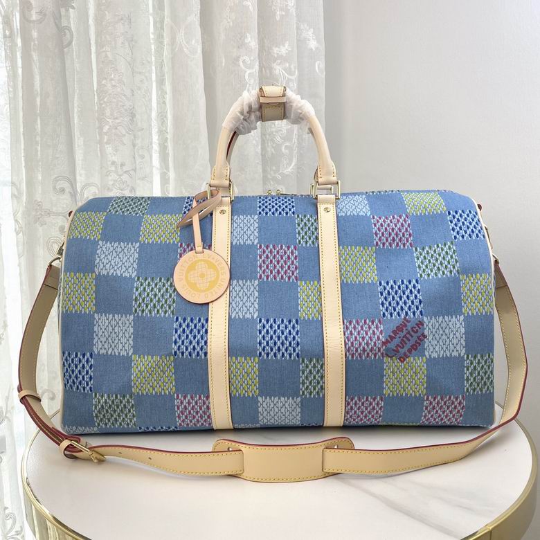 Wholesale AAA Quality Louis Vuitton Keepall Bandoulière 50 Damier Travel Bags for Sale