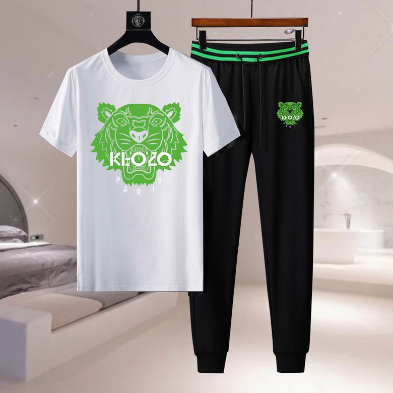 Wholesale Cheap K enzo Short Sleeve MEN Tracksuits for Sale