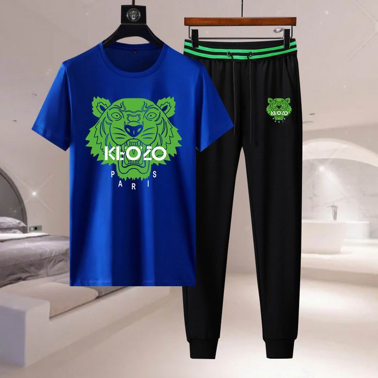 Wholesale Cheap K enzo Short Sleeve MEN Tracksuits for Sale