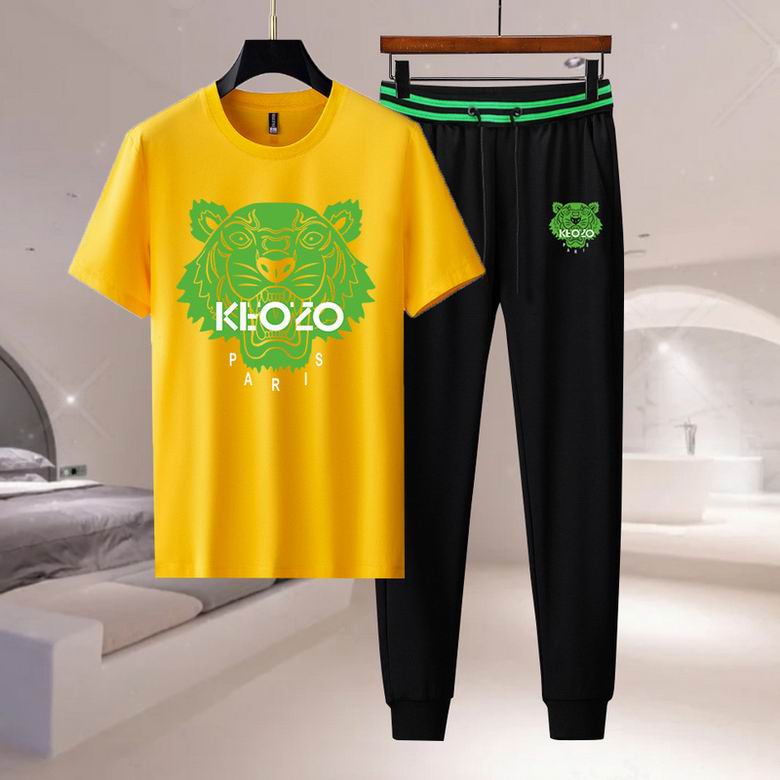 Wholesale Cheap K enzo Short Sleeve MEN Tracksuits for Sale
