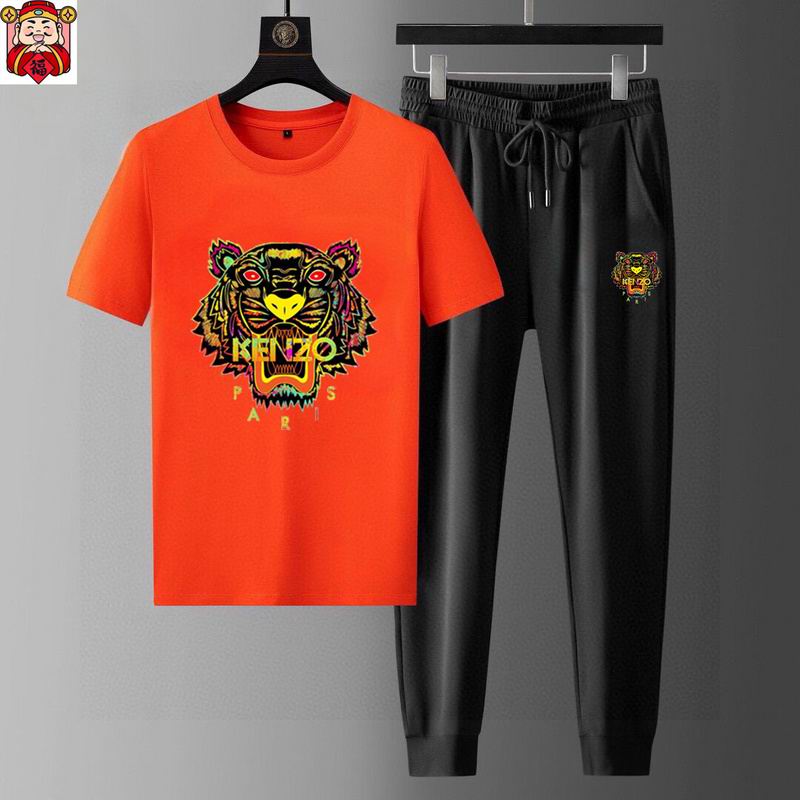 Wholesale High-quality Cheap Kenzo Short Sleeve Replica Designer Tracksuits for sale