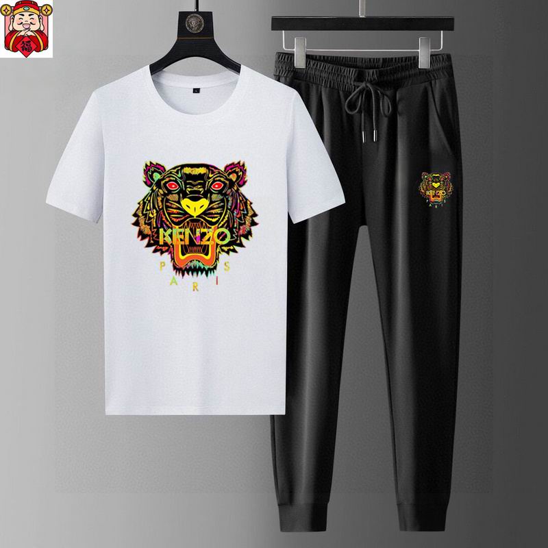 Wholesale High-quality Cheap Kenzo Short Sleeve Replica Designer Tracksuits for sale