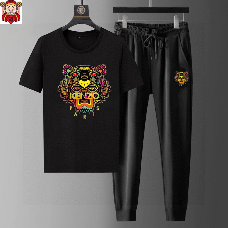 Wholesale High-quality Cheap Kenzo Short Sleeve Replica Designer Tracksuits for sale