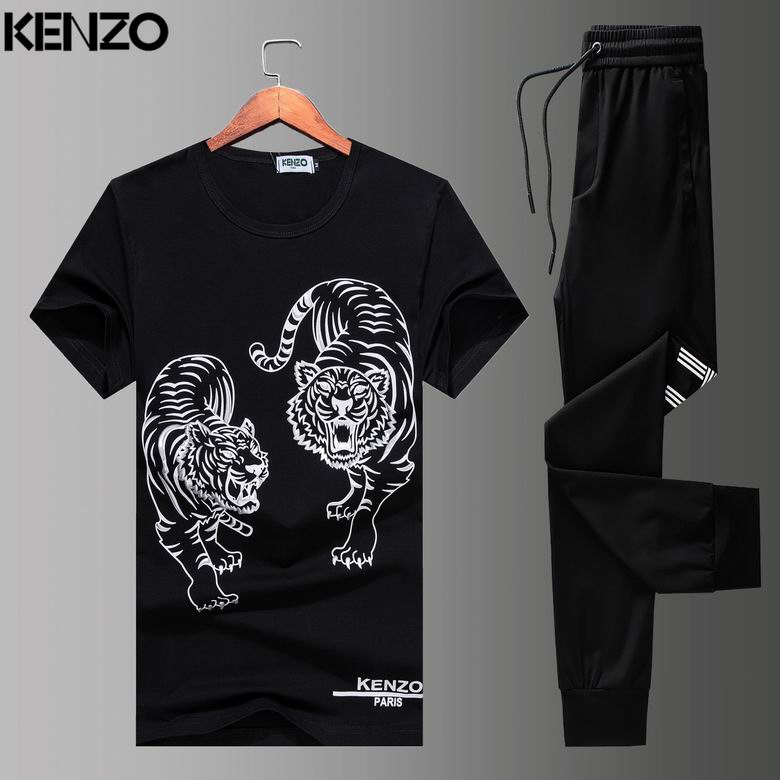 Wholesale Cheap K enzo Short Sleeve Tracksuits for Sale