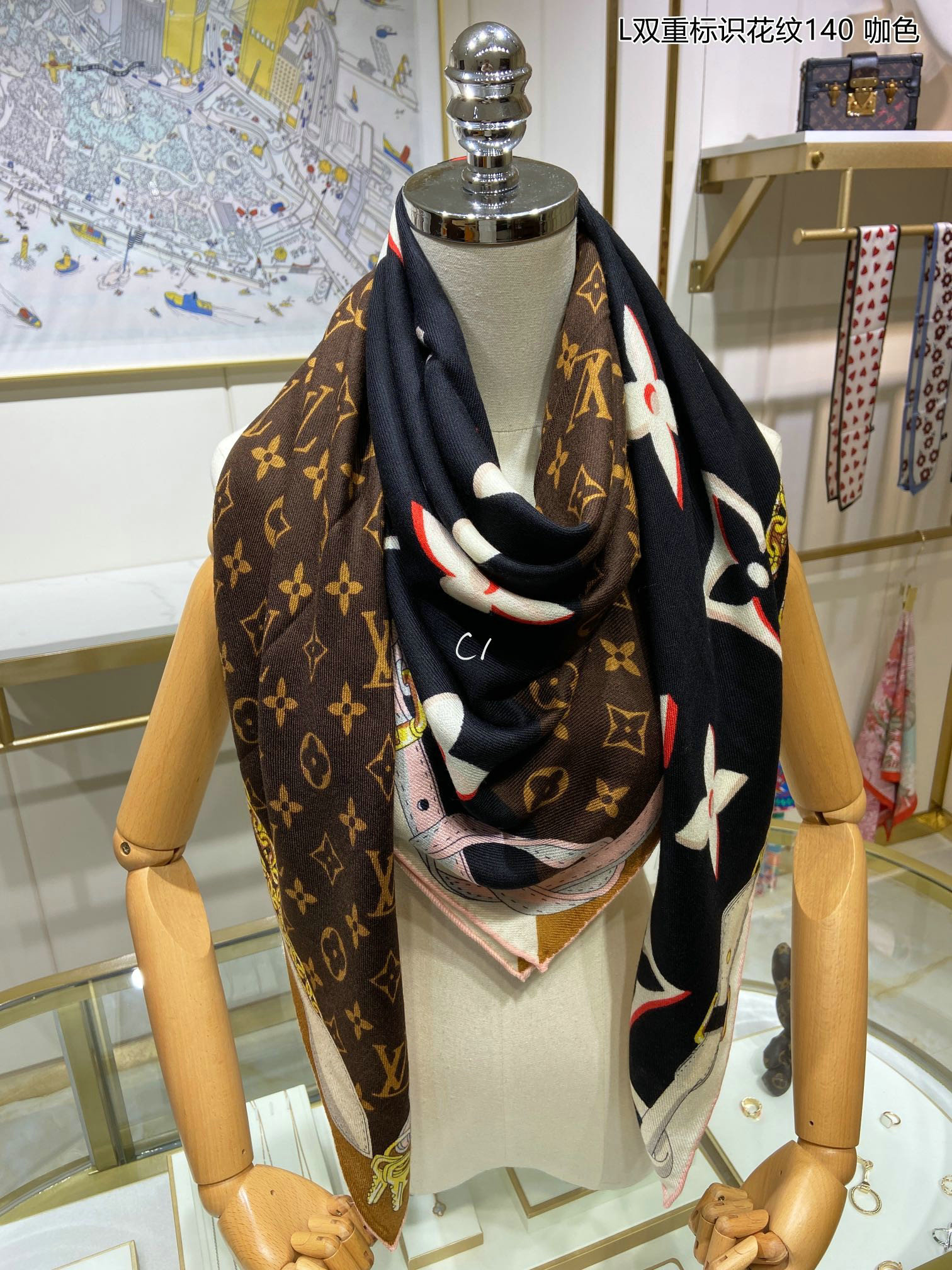 Wholesale Cheap LV Designer Scarves for Sale