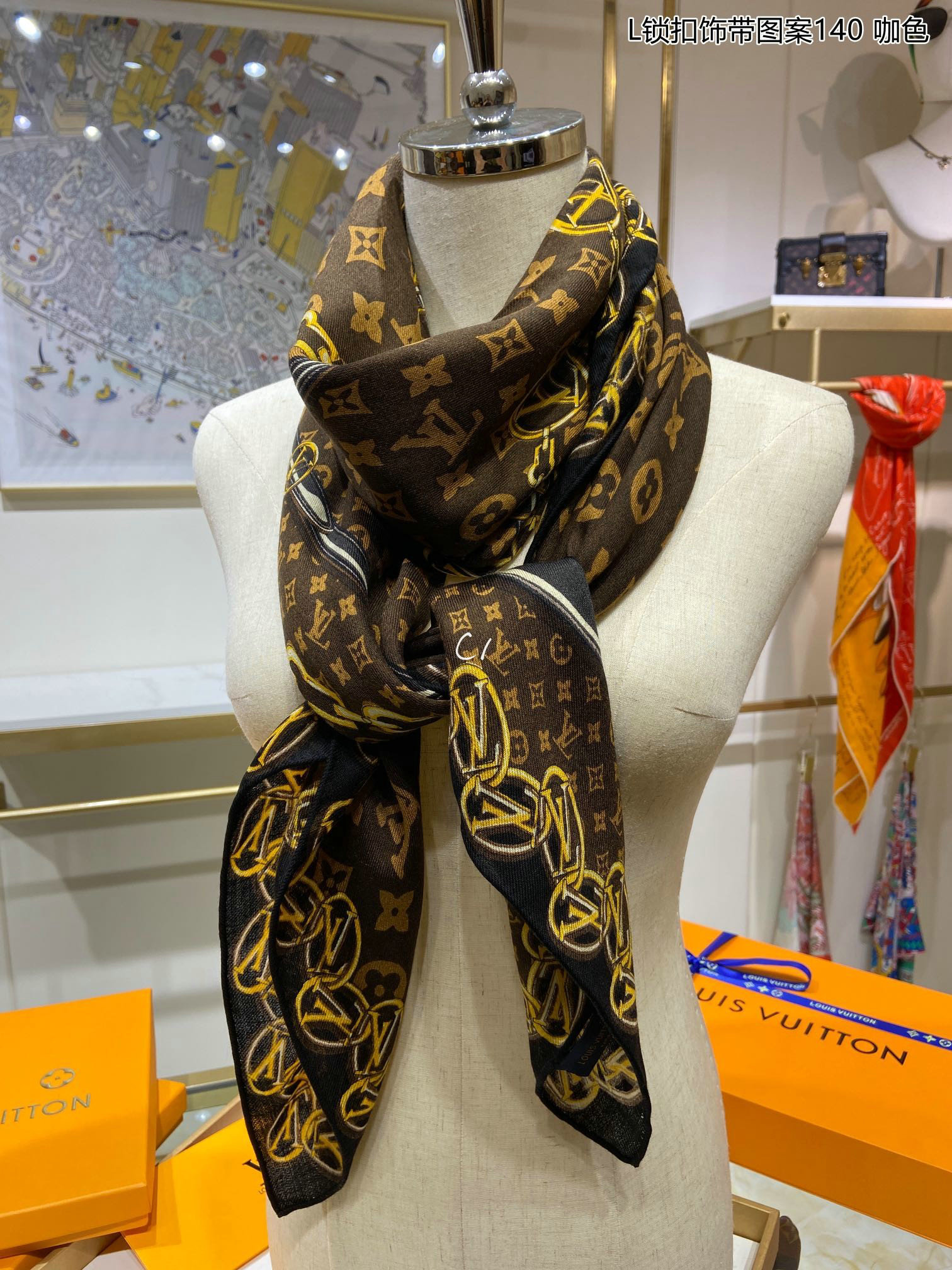 Wholesale Cheap LV Designer Scarves for Sale