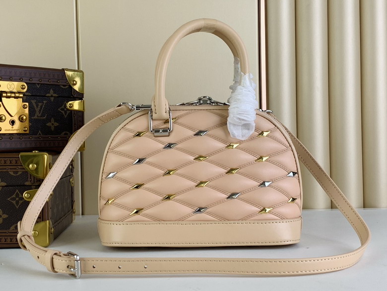 Wholesale Cheap Louis Vuitton Nano Alma Malletage Leather bags for Sale