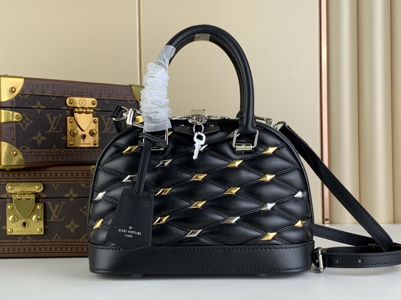 Wholesale Cheap Louis Vuitton Nano Alma Malletage Leather bags for Sale
