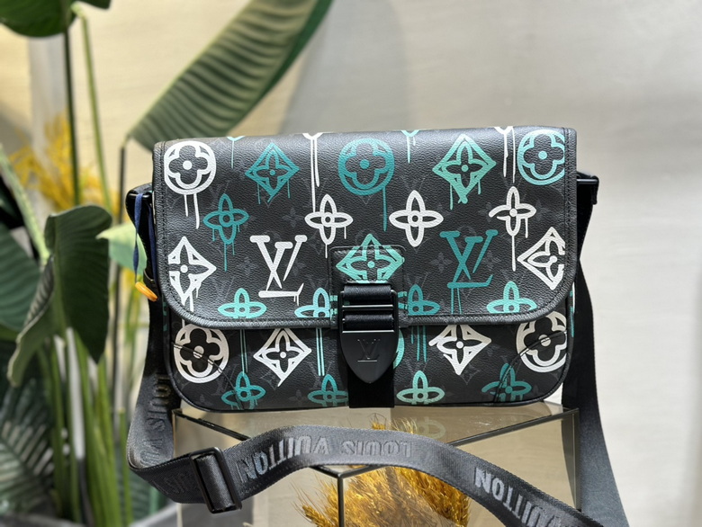 Wholesale Cheap Louis Vuitto Archy Messenger MM Monogram men Bags M21394