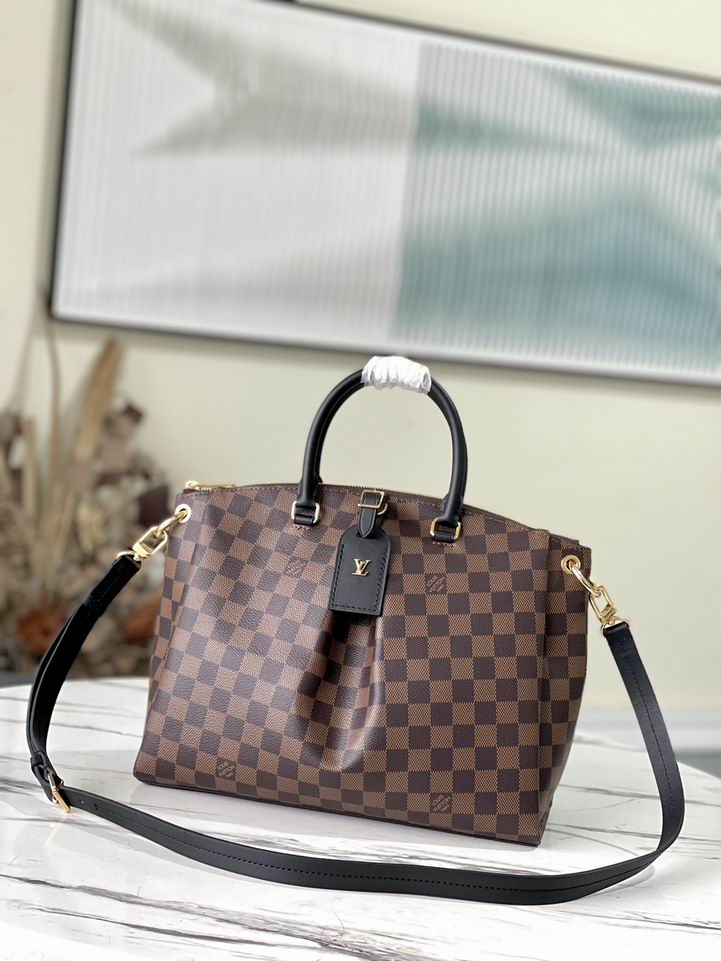 Wholesale Cheap Louis Vuitton Odéon Tote MM Damier Ebene Canvas bags for Sale