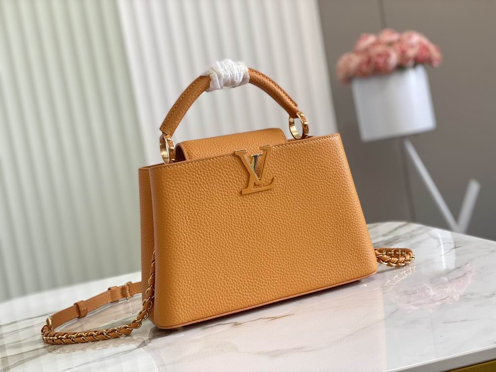 Wholesale Cheap Louis Vuitton Capucines Women Leather Tote Shoulder bags for Sale