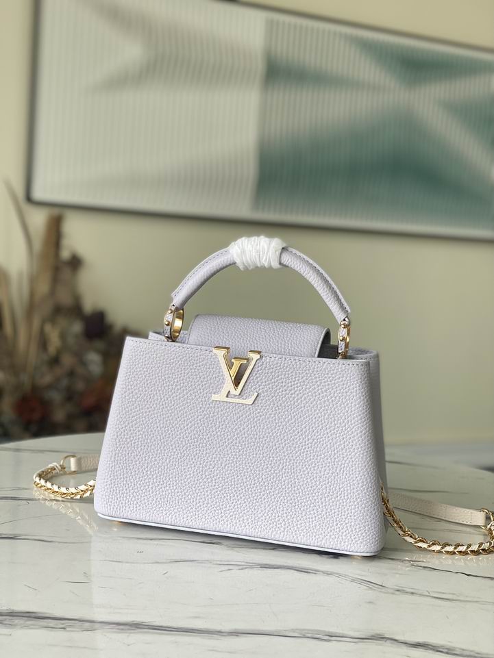 Wholesale Cheap Louis Vuitton Capucines WOMEN Leather Tote bags for Sale