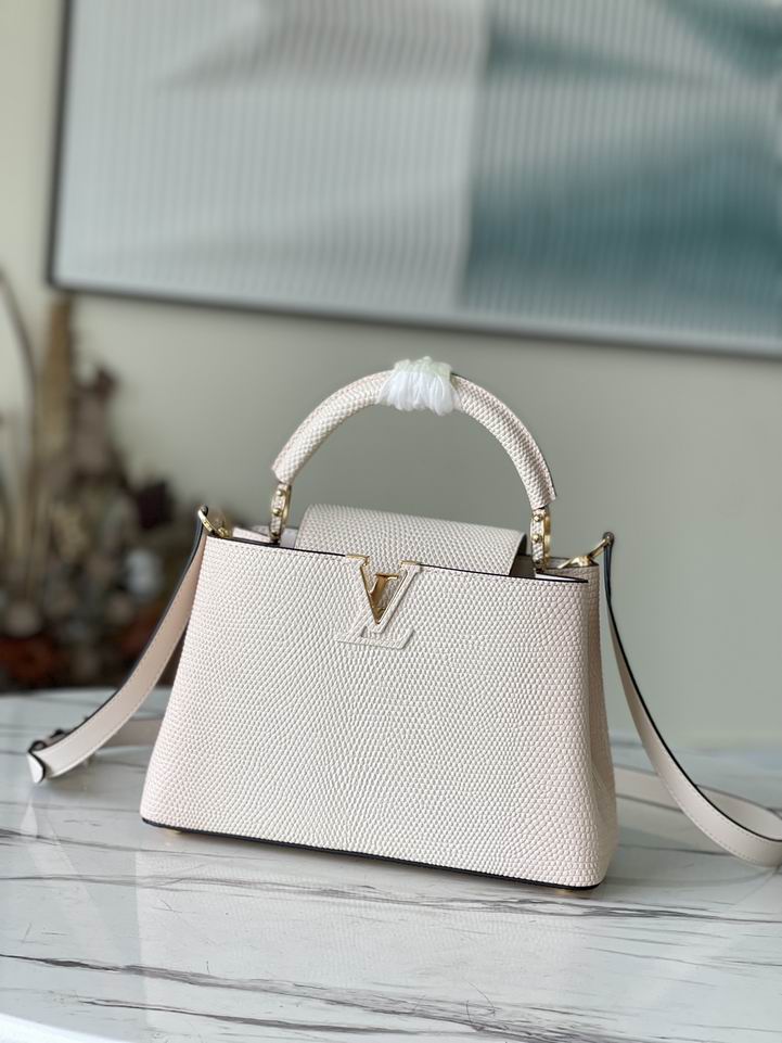 Wholesale Cheap Louis Vuitton Capucines Women Leather Tote bags for Sale