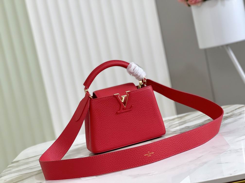Wholesale Cheap Louis Vuitton replica Capucines Women Tote Shoulder bags for Sale