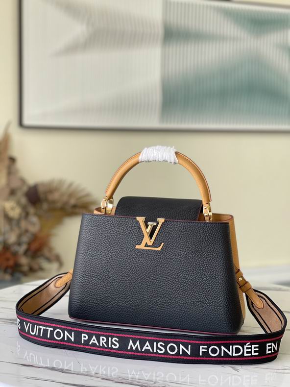 Wholesale Cheap Louis Vuitton Capucines WOMEN Leather Handbags for Sale