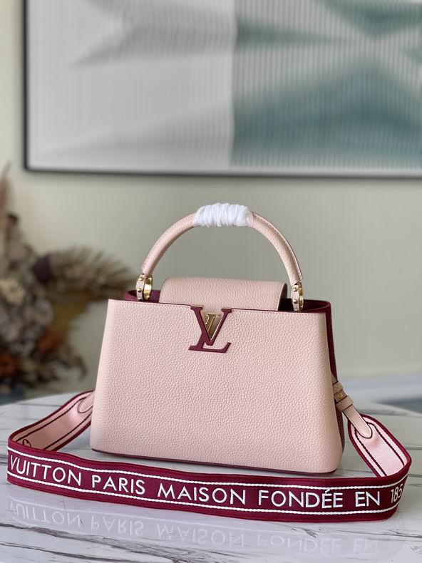 Wholesale Cheap Louis Vuitton Capucines WOMEN Leather Handbags for Sale