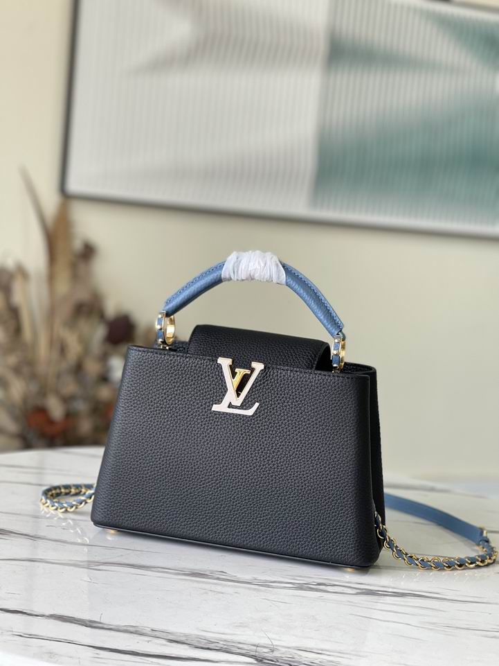 Wholesale Cheap Louis Vuitton Capucines Women Leather Tote bags for Sale