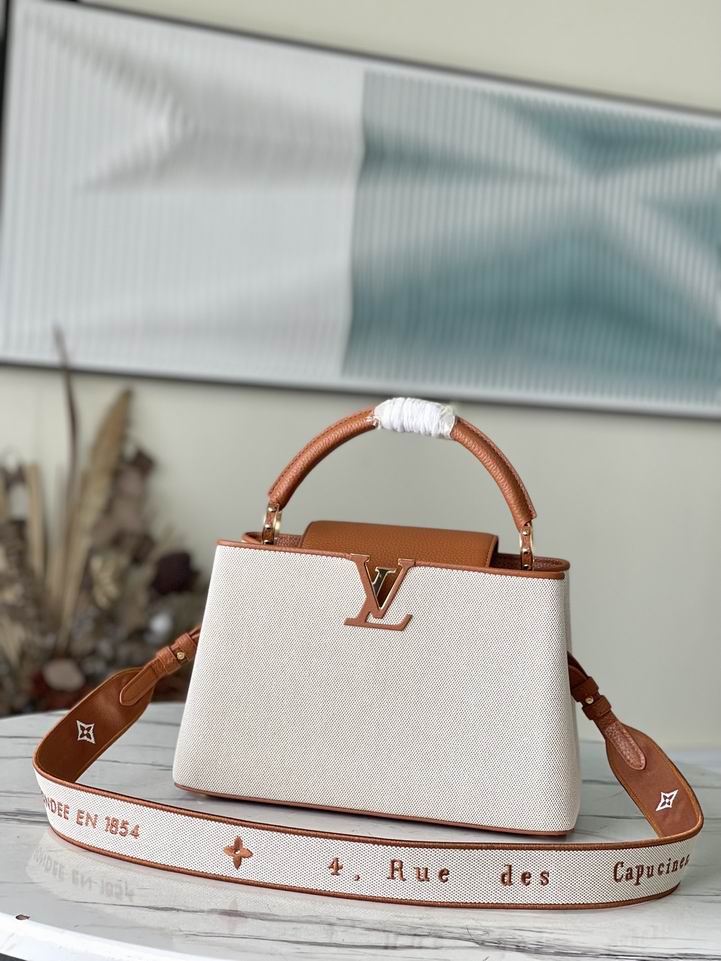Wholesale Cheap Louis Vuitton replica Capucines Women Tote Shoulder bags for Sale