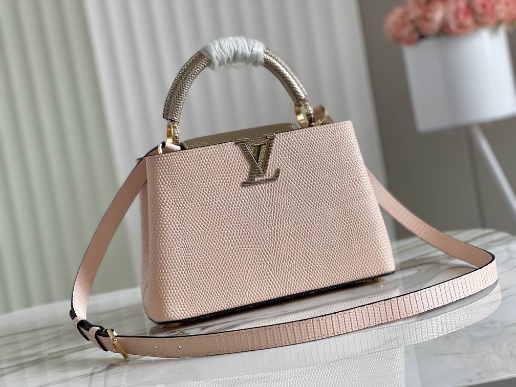 Wholesale Cheap Louis Vuitton replica Capucines Women Tote Shoulder bags for Sale
