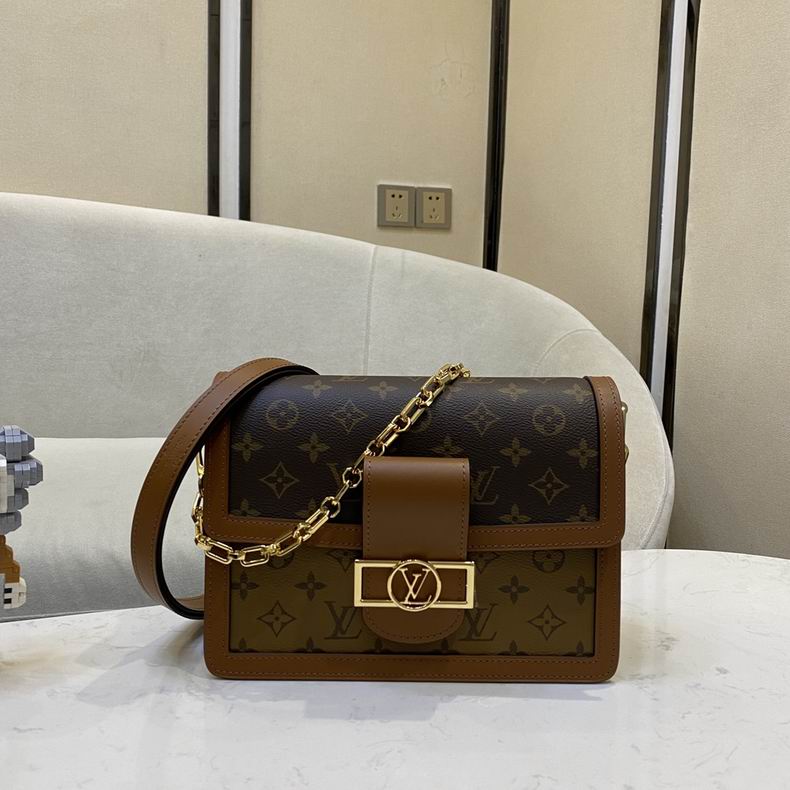 Wholesale Cheap Louis Vuitton Dauphine MM Monogram Canvas bags for Sale