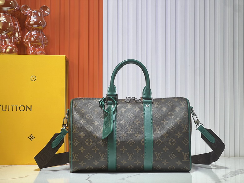 Wholesale AAA Quality Louis Vuitton Keepall Bandoulière 35 Monogram Macassar Canvas Replica Designer Travel Bags for Sale