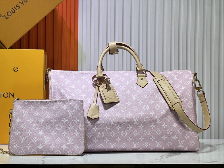 Wholesale AAA Quality Louis Vuitton Keepall Bandoulière 50 Monogram Canvas Travel Bags for Sale