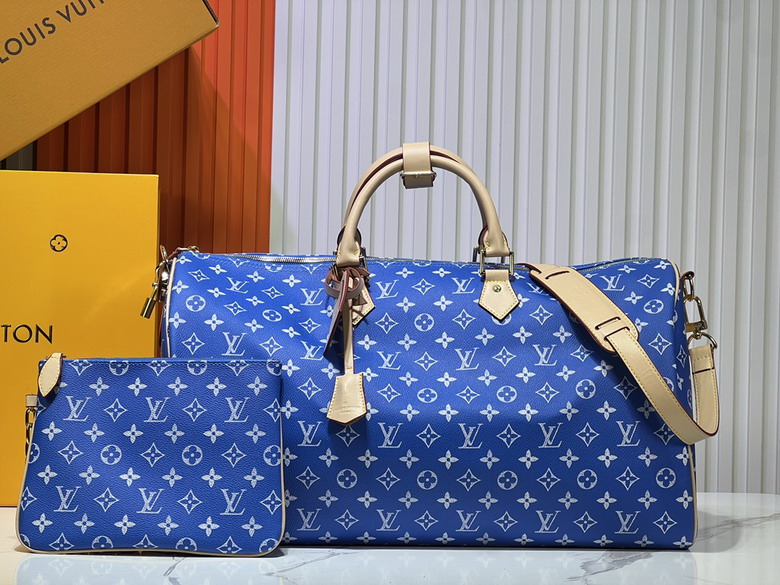 Wholesale AAA Quality Louis Vuitton Keepall Bandoulière 50 Monogram Canvas Travel Bags for Sale
