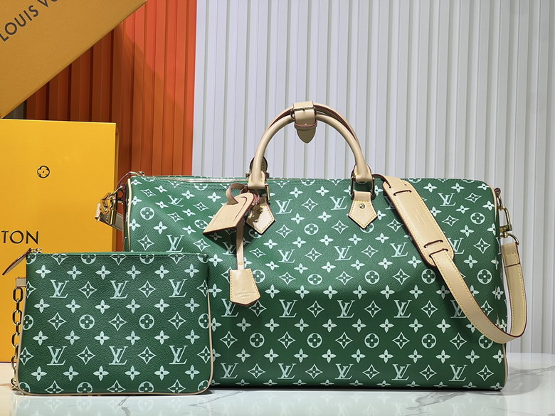 Wholesale AAA Quality Louis Vuitton Keepall Bandoulière 50 Monogram Canvas Travel Bags for Sale