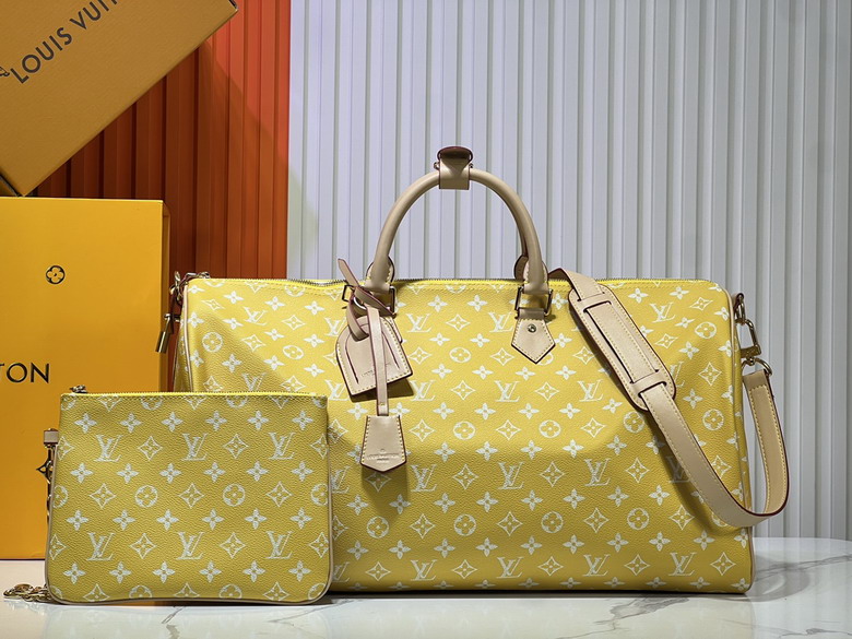 Wholesale AAA Quality Louis Vuitton Keepall Bandoulière 50 Monogram Canvas Travel Bags for Sale