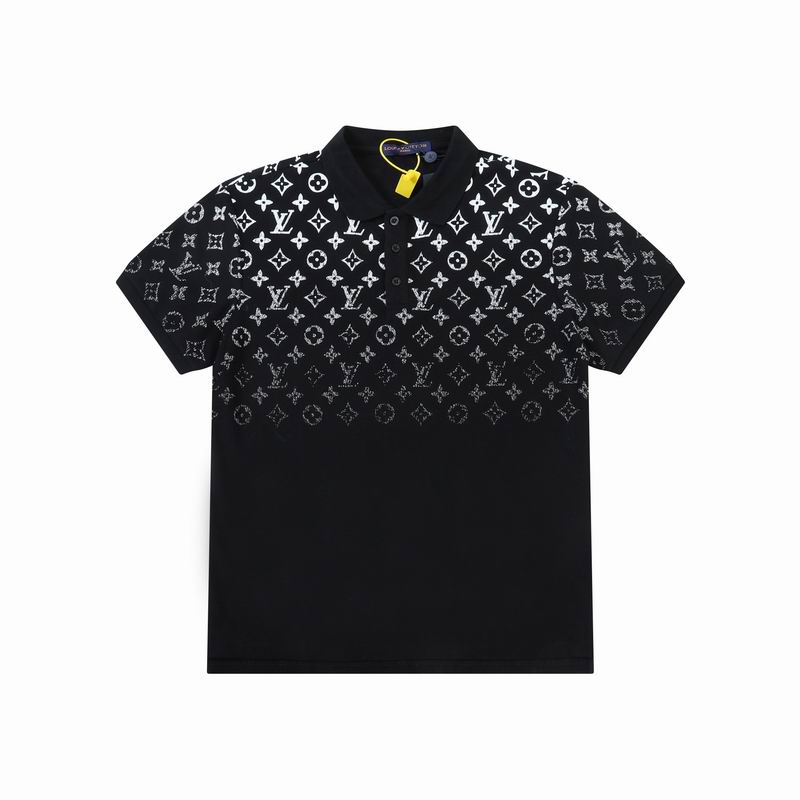Wholesale High-quality Cheap Louis Vuitton Short Sleeve Lapel Replica Designer T-Shirts for sale