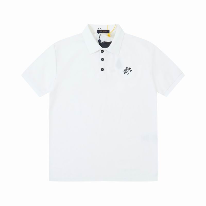 Wholesale High-quality Cheap Louis Vuitton Short Sleeve Lapel Replica Designer T-Shirts for sale