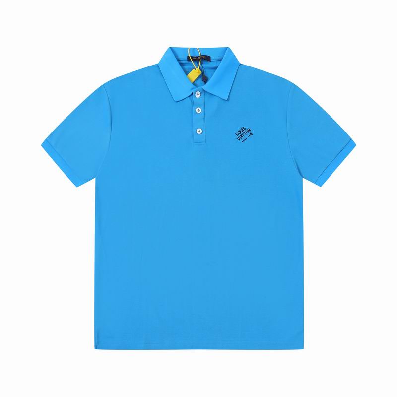 Wholesale High-quality Cheap Louis Vuitton Short Sleeve Lapel Replica Designer T-Shirts for sale