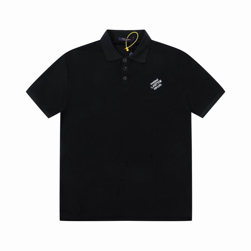 Wholesale High-quality Cheap Louis Vuitton Short Sleeve Lapel Replica Designer T-Shirts for sale