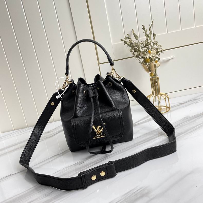 Wholesale Cheap Louis Vuitton Lockme Bucket bags for Sale