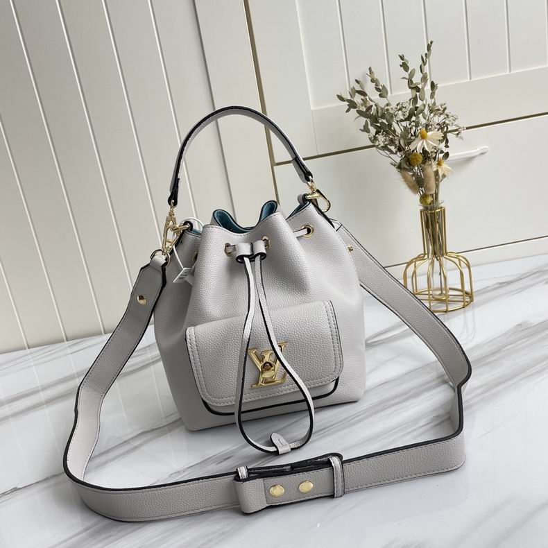 Wholesale Cheap Louis Vuitton Lockme Bucket bags for Sale
