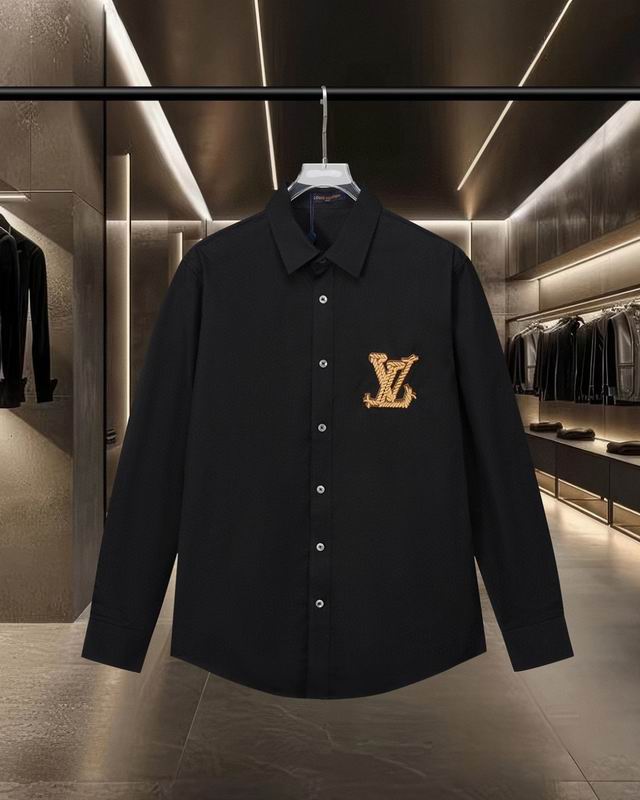 Wholesale High-quality Cheap Louis Vuitton Long Sleeve Designer Shirts for sale